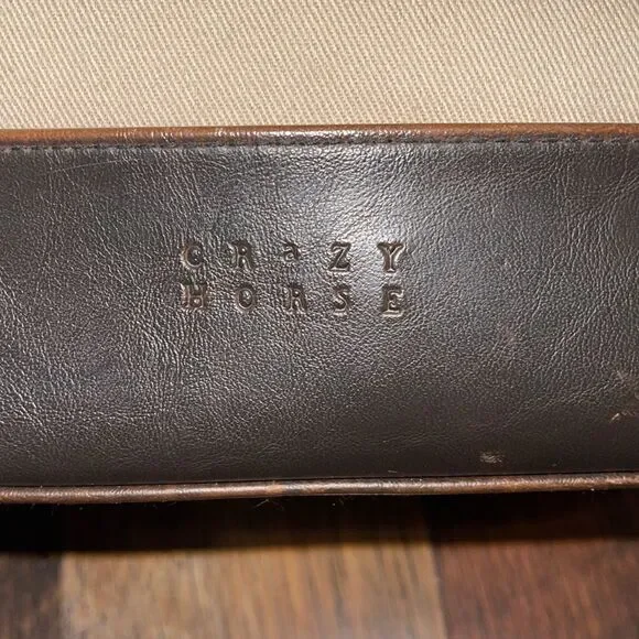 Crazy Horse |A Liz Claiborne Co.| Vintage Canvas & Leather 90’s Shoulder Bag - Picture 4 of 13